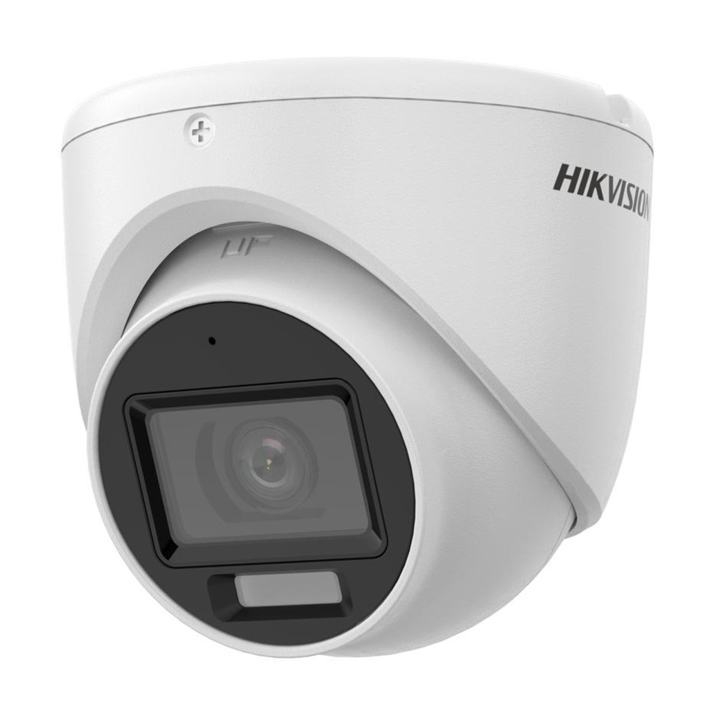 [DS-2CE76D0T-LMFS(2.8MM)] CÁMARA HD DOMO CON AUDIO 1080P [2MP] LENTE 2.8MM [METALICO]