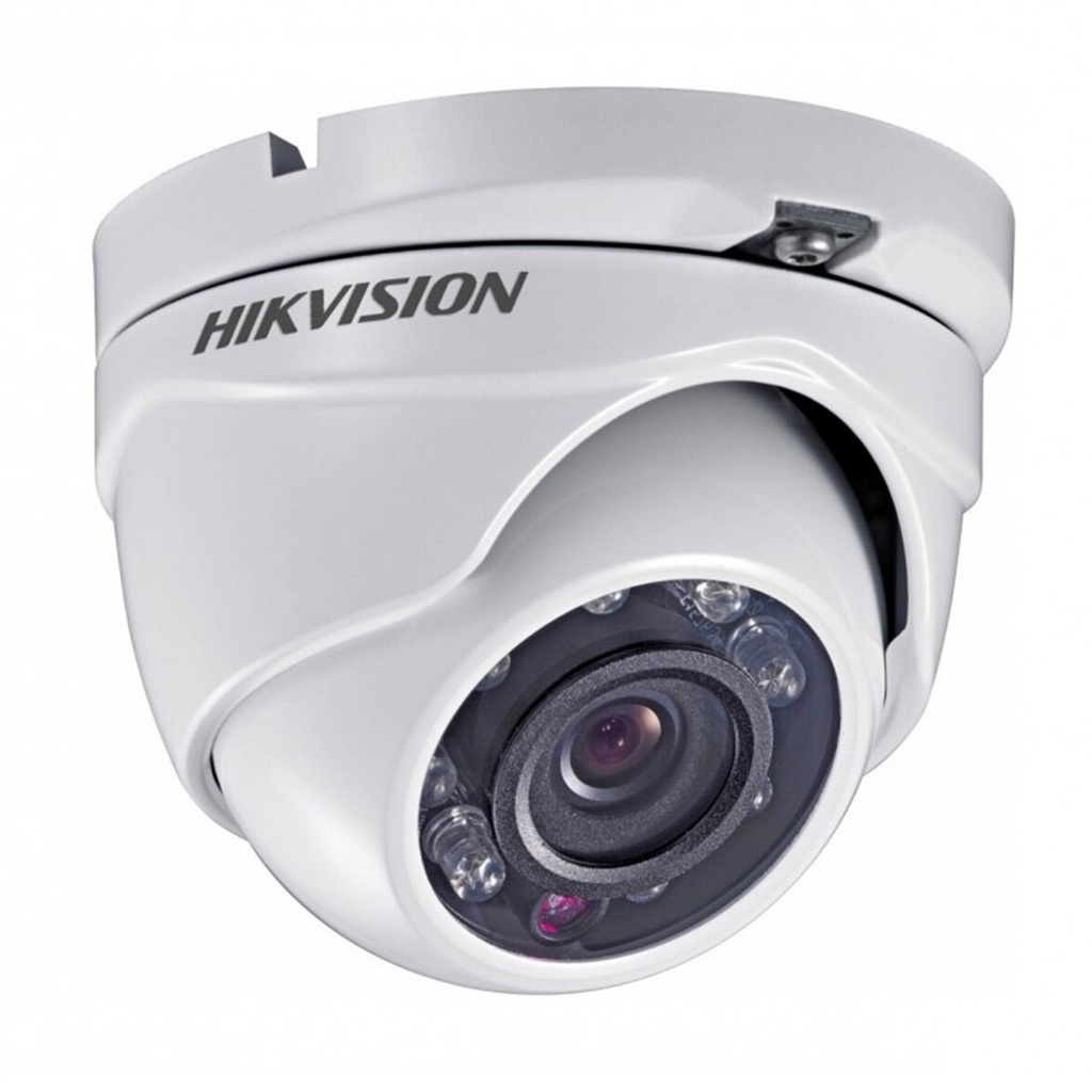 [DS-2CE56D0T-IRMF(2.8MM)] CÁMARA HD DOMO 1080P [2MP] LENTE 2.8MM [METALICO]