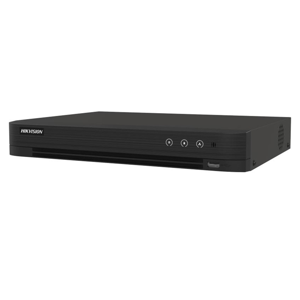 [IDS-7204HQHI-M1/S] DVR 2K [4MP] PENTAHIBRIDO ACUSENSE 4 CANALES TURBOHD + 1 CANALES IP