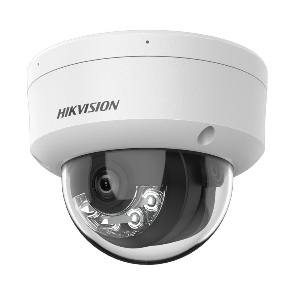 [DS-2CD1163G2-LIUF] CÁMARA DE RED DOMO FIJA CON LUZ HIBRIDA 6MP