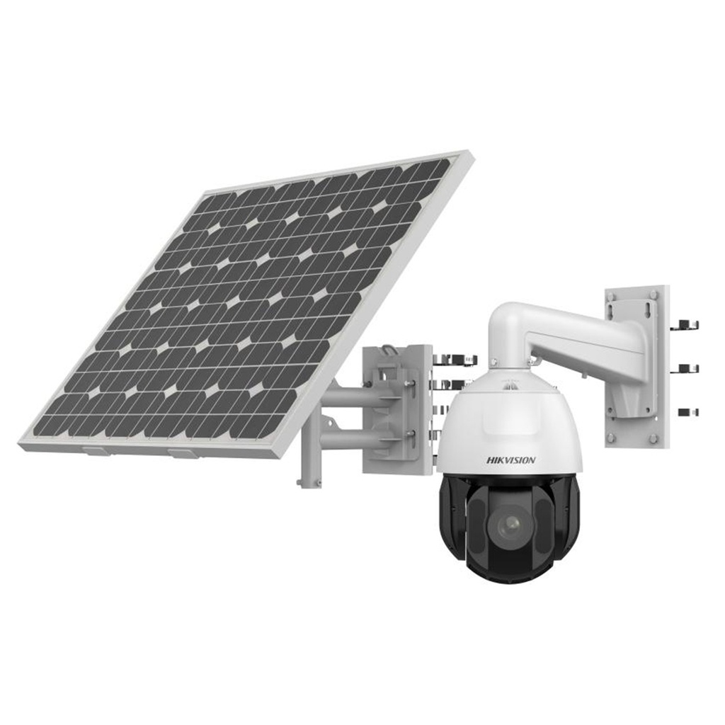 [DS-2DE5425IWG-K/4G(O-STD)(LA)] KIT DE CÁMARA PTZ DE SEGURIDAD CON ENERGÍA SOLAR 25X PRO DE 4MP