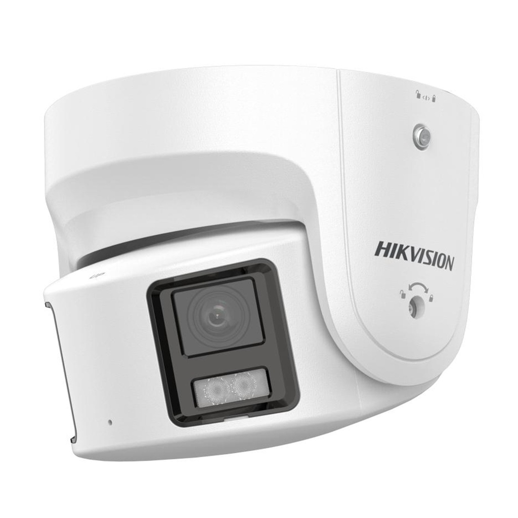 [DS-2CD3387G2P-LSU/SL(4MM)(C)(O-STD)] TURRET IP PANORÁMICA 8MP 180 IMAGEN A COLOR 24/7 POE PROTECCIÓN ACTIVA (LUZ ESTROBOSCÓPICA Y ALARMA AUDIBLE)