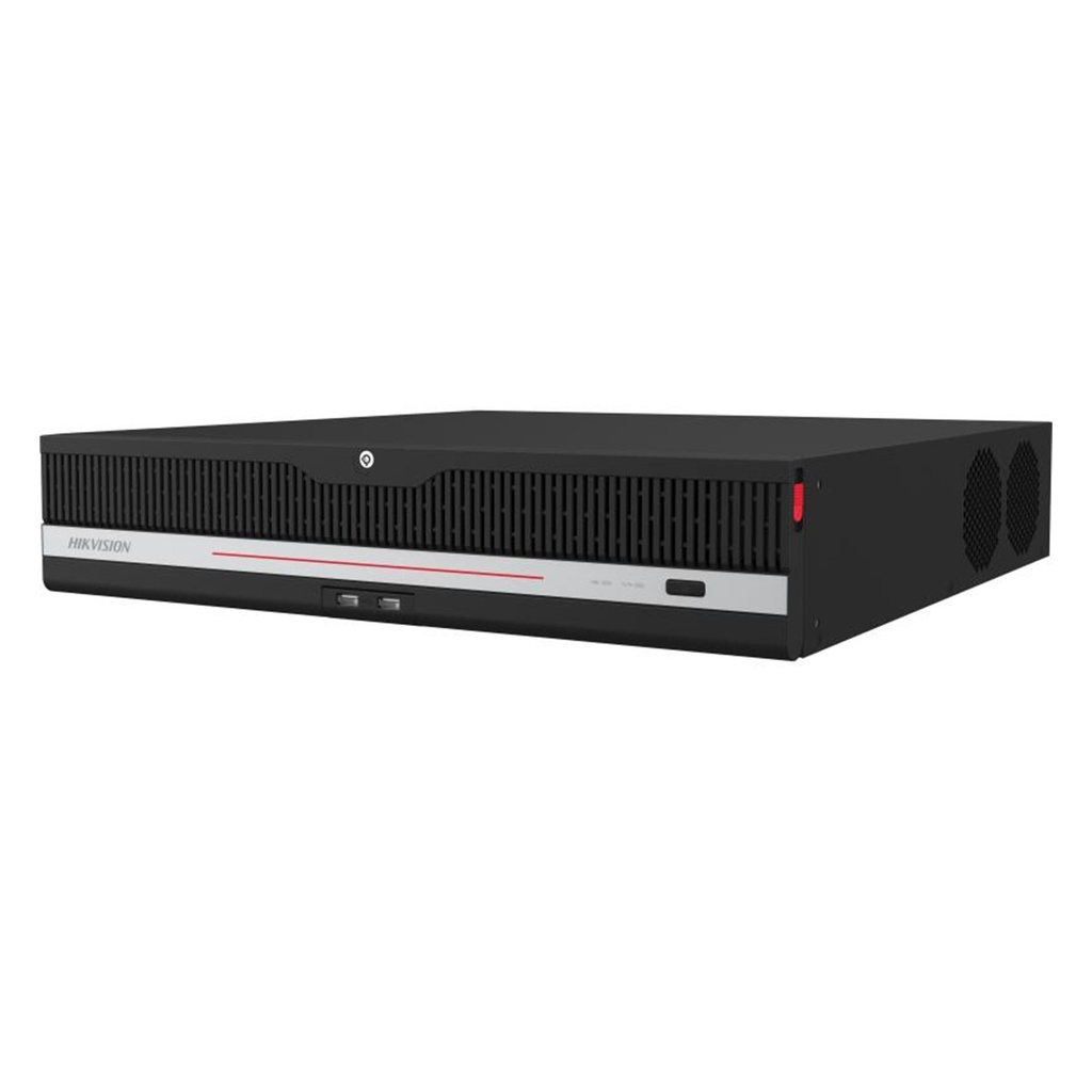 [IDS-9664NXI-M8/X(STD)] NVR 12 MEGAPIXEL (4K) 64 CANALES IP 8 BAHÍAS DE DISCO DURO 2 TARJETAS DE RED SOPORTA RAID HDMI EN 4K  SOPORTA POS RECONOCIMIENTO FACIAL