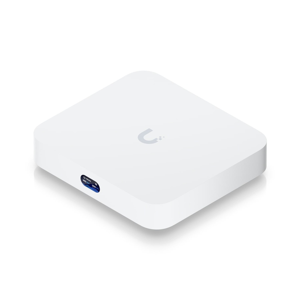 [UCG-Ultra] Ubiquiti - UniFi Cloud Gateway Router MultiWAN para Balanceo Failover Integra UniFi Network para Administrar hasta 30 Dispositivos UniFi (1) puerto WAN 1/2.5 GbE y (4) puertos LAN GbE