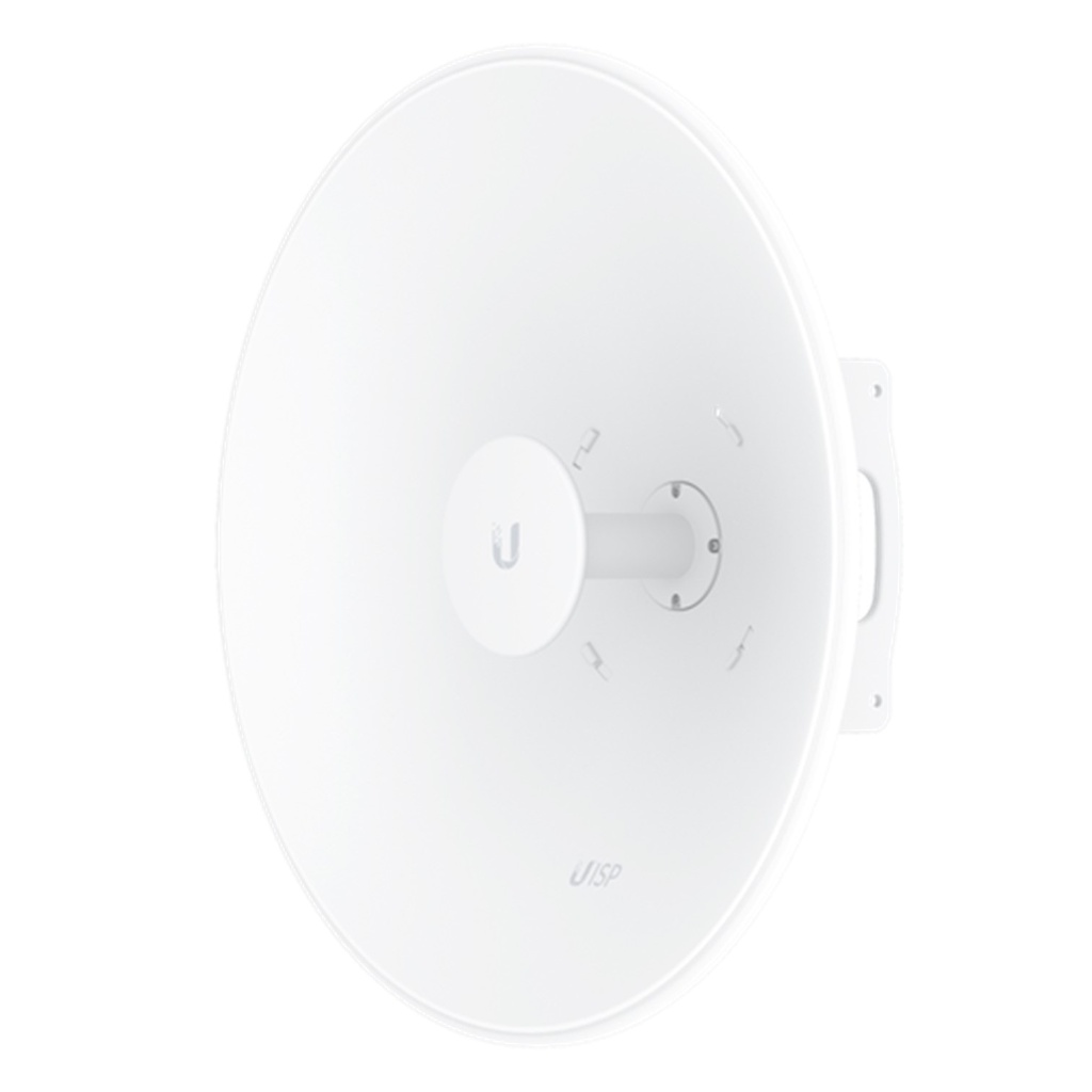 (UISP-Dish) Ubiquiti - UISP Dish Antena PtP de Plato de 30 dBi Rango de Frecuencia extendido de (5.15 a 6.87Ghz)