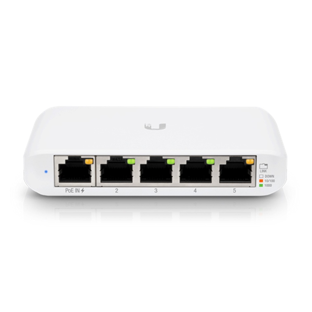 (USW-Flex-Mini) Ubiquiti - Switch UniFi Administrable Compacto de 5 Puertos 10/100/1000 Mbps
