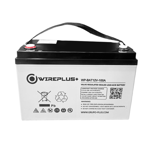 [WP-BAT12V-100A] BATERIA WIREPLUS+ 12V - 100A