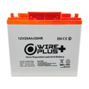 BATERIA WIREPLUS+ 12V - 20AH AGM GEL