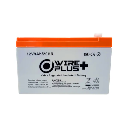 [WP-BAT12V-9A] BATERIA WIREPLUS+ 12V - 9A