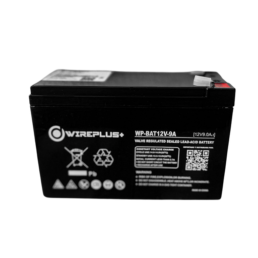 [WP-BAT12V-9A] BATERIA WIREPLUS+ 12V - 9A