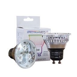 [LP-GU10WW-4W] BOMBILLO GU10 COB WW 3200-3500K