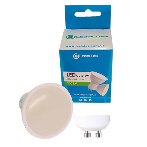 [LP-GU105W-3000K] BOMBILLO LED GU10 5W 3000K