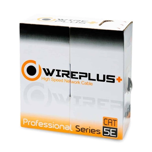 [CAB-UTP5-305] CABLE UTP WIREPLUS+ CAT5e INDOOR 305m