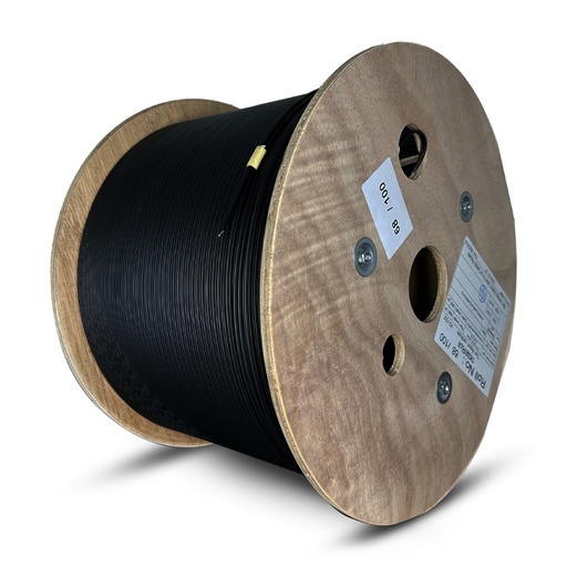 [TH-G657A1 #3] FIBRA DROP 2G. (2 MENSAJEROS) #3 1 CORE 1000 METROS FOSFATADA CARRETE MADERA