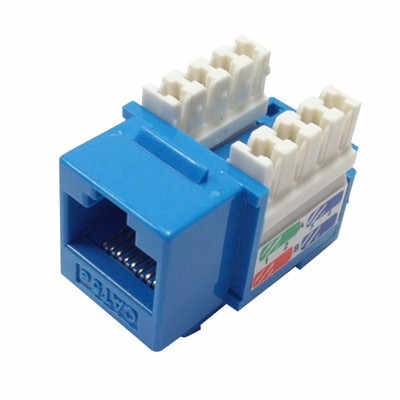 [LPRO-KRJ-C5EAZUL] KEYSTONE LANPRO RJ45 CAT5E AZUL