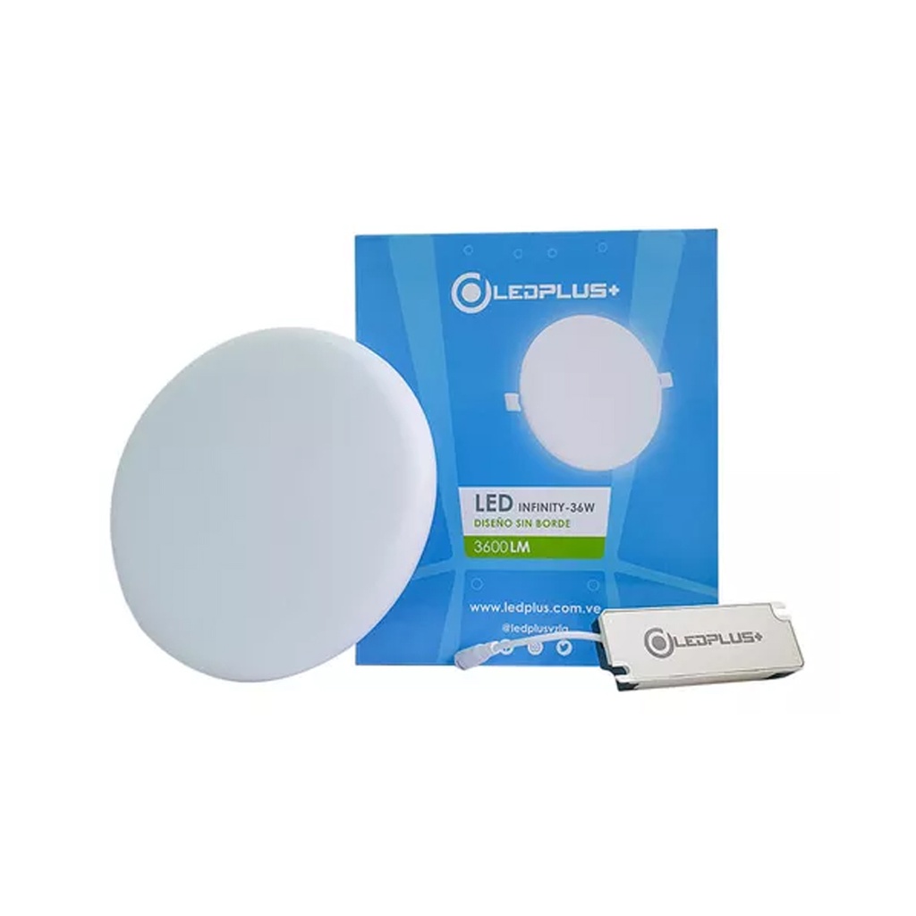 PANEL LED INFINITY 36W 6500K REDONDO