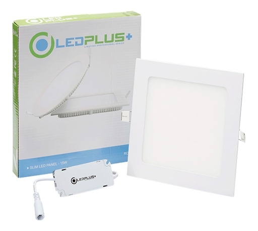[MB-018-15W] PANEL LED ULTRAPLANO 15W CUADRADO 6500K