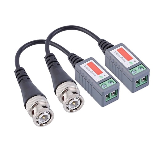 [ACC-VB-02T] PAR DE VIDEO BALUN SENCILLO WIREPLUS+