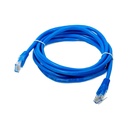 PATCH CORD LANPRO CAT5E AZUL 1M