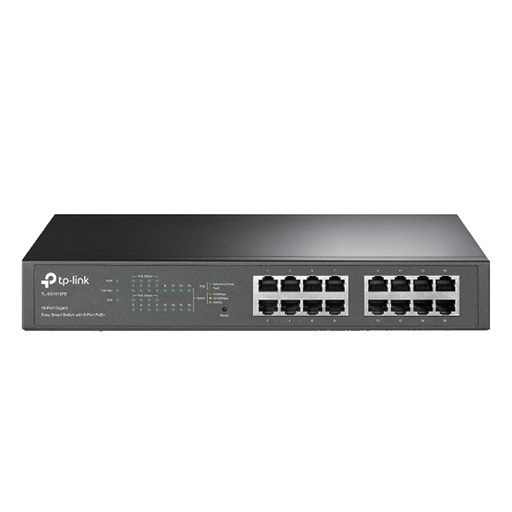 [TL-SG1016PE] SWITCH 16 PUERTOS GIGABIT 8 PUERTOS TPLINK-