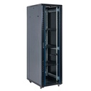 Rack de Piso Cerrado Onlink 37U 600x800x1832mm con Puerta Frontal de Vidrio y Doble Puerta Trasera de Malla