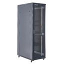 Rack de Piso Cerrado Onlink 42U 600x800x2054mm con Puerta Frontal de Malla y Doble Puerta Trasera de Malla