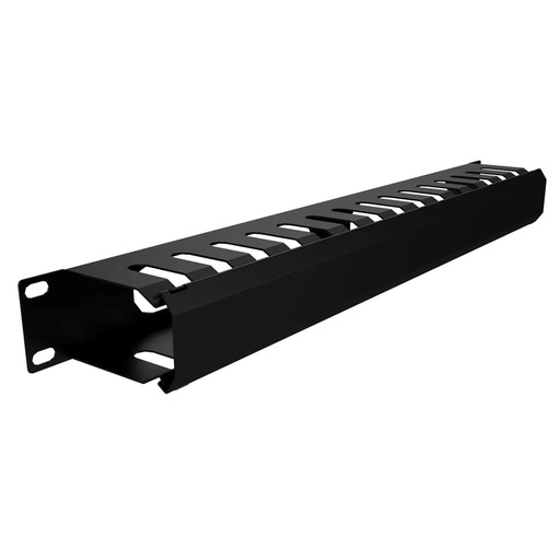 [OHM1U] Organizador de Cables Horizontal Onlink 1U 19" Metalico con Tornillos y Tuercas