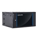 Rack de Pared Cerrado Abatible Onlink 4U 600x600x280mm con Puerta de Vidrio [Incluye 3 Cerraduras]