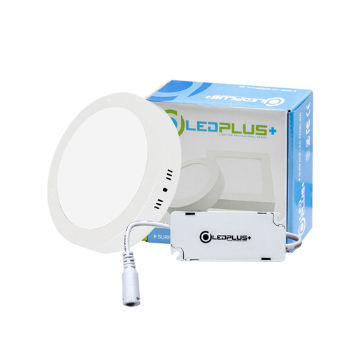 [MB-006-6W] PANEL LED SOBREPONER 6W REDONDO 6500K