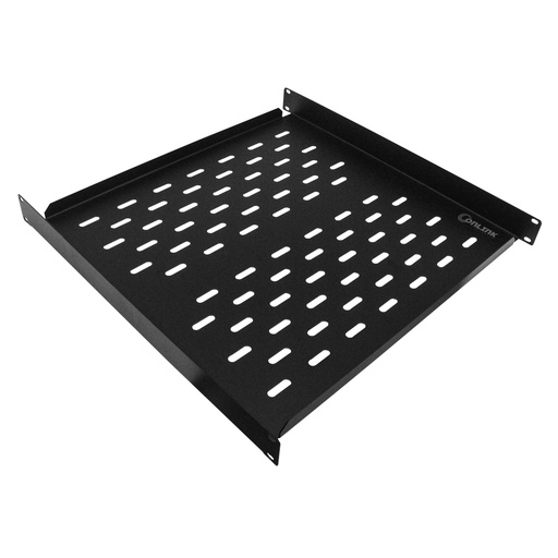 [B-19x19-4P-V] Bandeja para Rack Onlink 4 Postes Ventilada 19x19 1U (Compatible con Racks R-22U-A4P y R-42U-A4P)