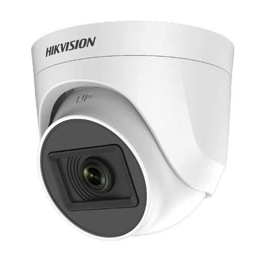 [300613327] [DS-2CE76H0T-ITPFS(2.8MM)] CAMARA HD DOMO CON AUDIO 3K [5MP] LENTE 2.8MM [PLASTICO]