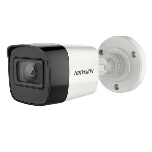 [300511757] [DS-2CE16H0T-ITPFS(2.8MM)] CAMARA HD BULLET CON AUDIO 3K [5MP] LENTE 2.8MM [PLASTICO]