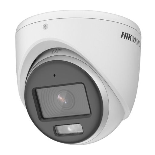 [300614824] [DS-2CE70KF0T-PFS(2.8MM)] CAMARA HD DOMO COLORVU CON AUDIO 3K [5MP] LENTE 2.8MM [PLASTICO]