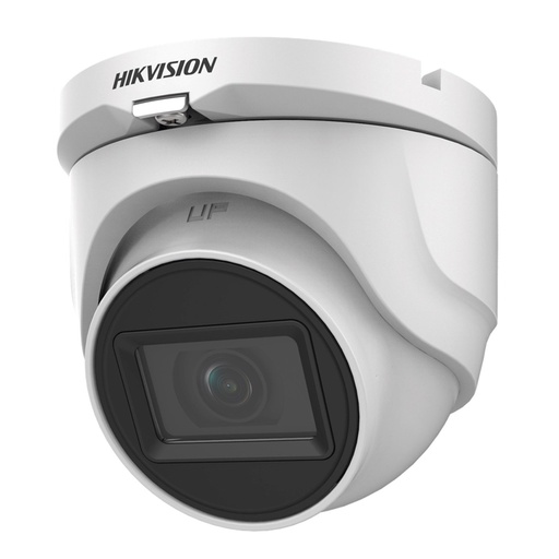 [300613330] [DS-2CE76H0T-ITMFS(2.8MM)] CAMARA HD DOMO CON AUDIO 3K [5MP] LENTE 2.8MM [METALICO]