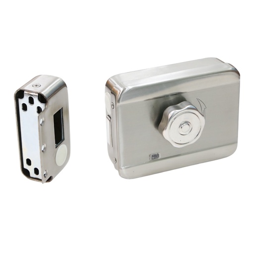 [302900893] [DS-K4E100] CERRADURA ELECTROMECÁNICA INTELIGENTE SUPERFICIAL ACERO INOXIDABLE
