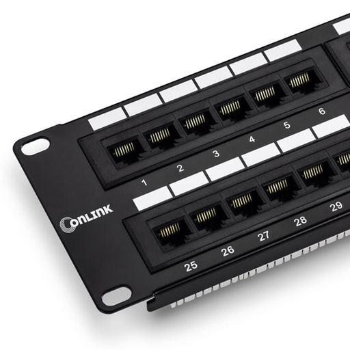 [PN-UTP5E48] Patch Panel 48 Puertos 19" 2U Categoria 5E