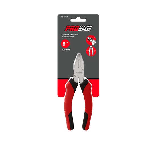 [PRO-AL006] ALICATE ELEC PROFES. C/FORRO 8  PROMAKER