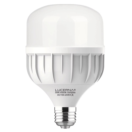 [LC-50W-E27] BOMBILLO ALTO VOLTAGE 50W 6500K E27 LC