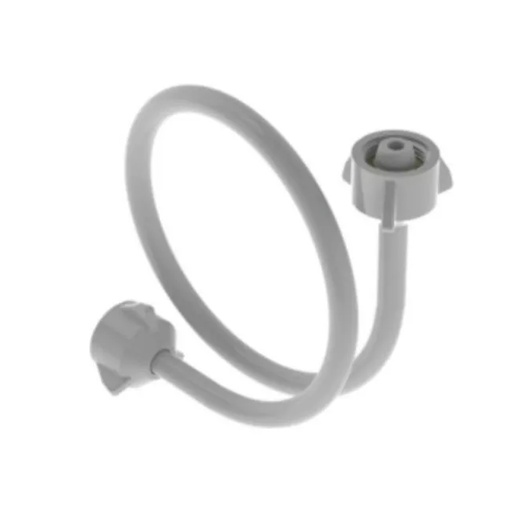 [TUB-808] CANILLA EN PVC 1/2 x 1/2 40CM KDP