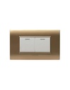 [PICK-CH-118K-02] INTERRUPTOR DOBLE CHAMP/BLANC PICKENS