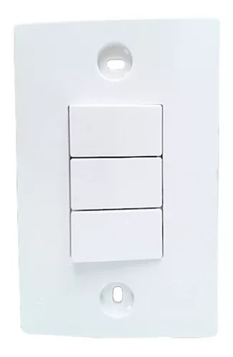 [V-6080] INTERRUPTOR TRIPLE BLOCK VIMAR