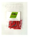 [HR1001] KIT RAMPLUG ROJO/TORNILLO 6X1 6PZAS