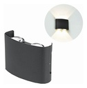 [NEW-7659] LAMPARA APLIQUE LED 4W 3000K NEG MOD 338