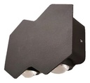[NEW-7672] LAMPARA APLIQUE LED 4W 3000K NEG MOD 343