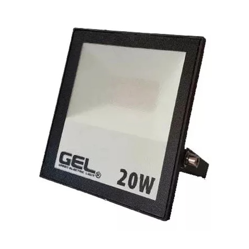[GEL-60055B-DL] REFLECTOR LED 20W 6500K PANT/BLAN GEL