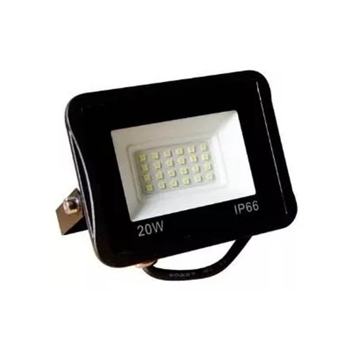 [WL-W0307] REFLECTOR LED VERDE SLIM SMD 20W C/ESTAC