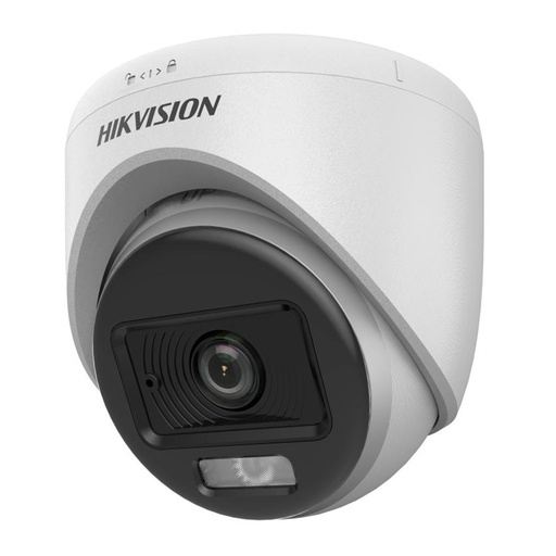 [327800634] [DS-2CE70DF0T-LPFS(2.8MM)] CÁMARA HD DOMO COLORVU DUAL LIGTH CON AUDIO 1080P [2MP] LENTE 2.8MM [PLÁSTICO]