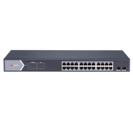 [301802031] [DS-3E1526P-SI] SWITCH ADMINISTRABLE POE 24 PUERTOS A 10/100/1000 MBPS + 2 PUERTOS SFP 370W