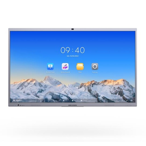 [321000592] [DS-D5C65RB/B(EDLA)] PANTALLA INTERACTIVA TACTIL ULTRA HD 4K 3840 × 2160 DE 65" CON CÁMARA Y MICROFONO [INCLUYE BASE DE PARED]