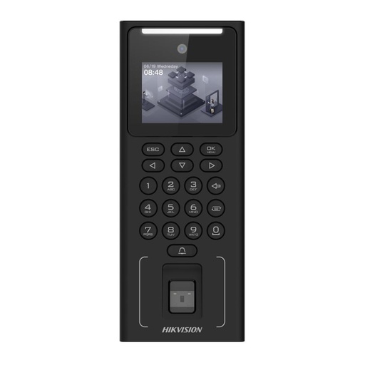 [302919996] [DS-K1T321MFWX] TERMINAL MIN MOE WIFI FACIAL TARJETA MIFARE CONTROL DE ACCESO O ASISTENCIA